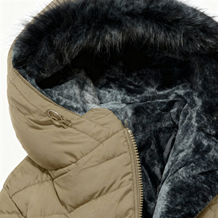 The Cosy Arctic Fox Puffer Jacket
