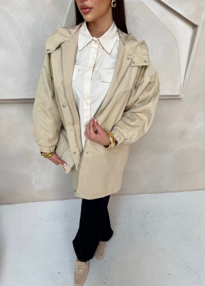 AVA COAT BEIGE
