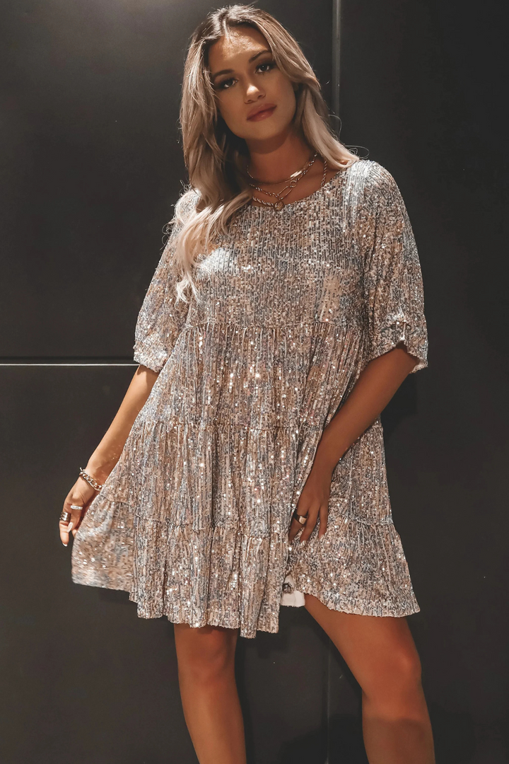 The Sweetheart Sequin Tunic