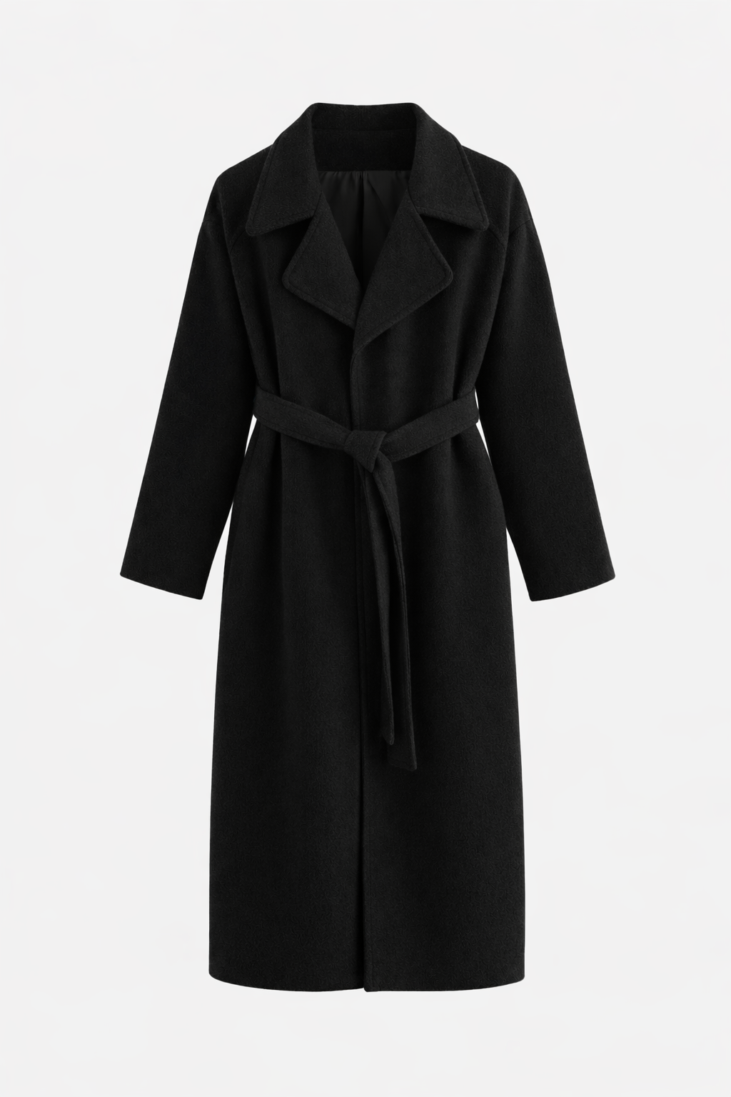 Tavaro | Elegant Belted Long Coat