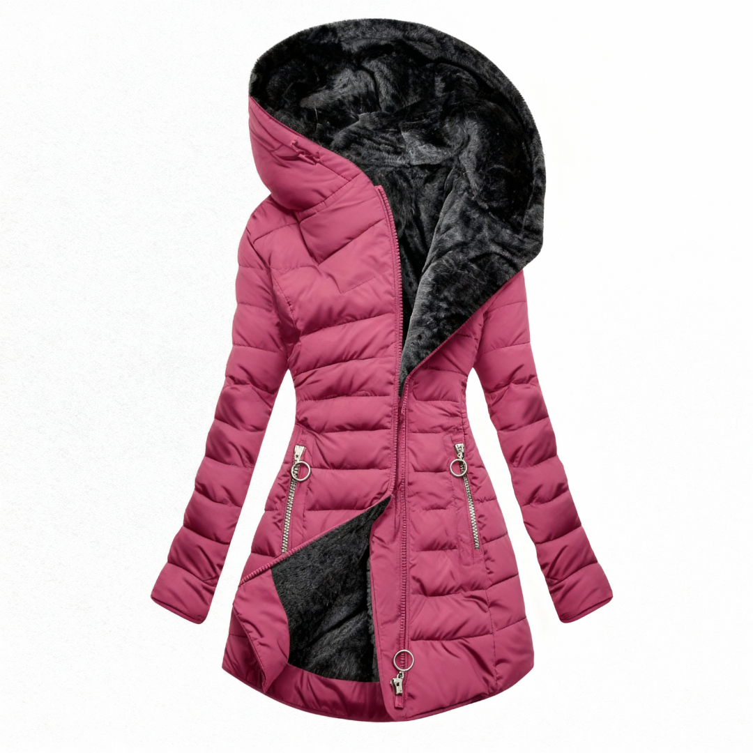 The Cosy Arctic Fox Puffer Jacket