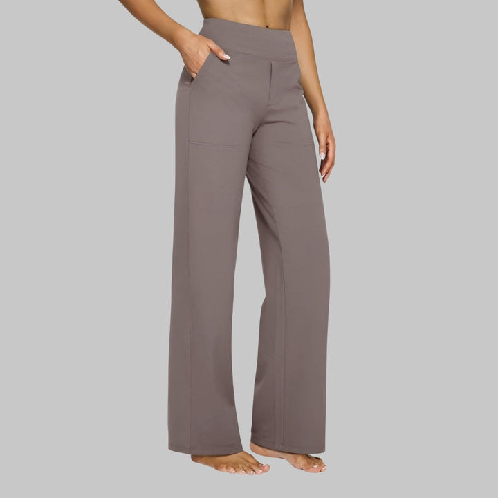 The Luxe Comfort Stretch Wide-Leg Trousers