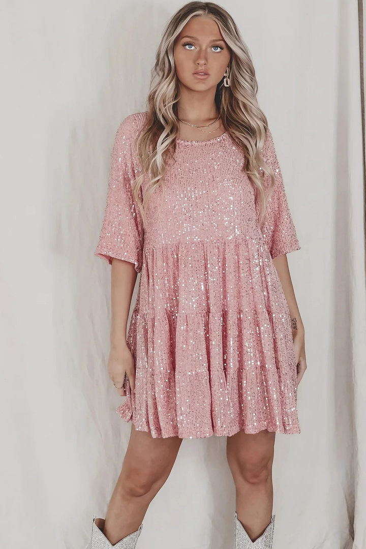 The Sweetheart Sequin Tunic
