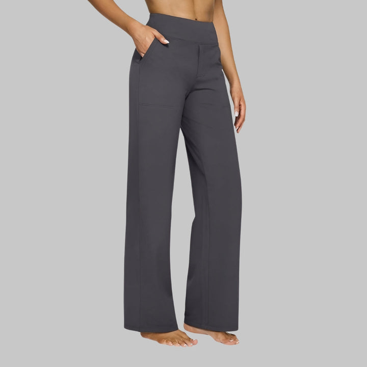 The Luxe Comfort Stretch Wide-Leg Trousers