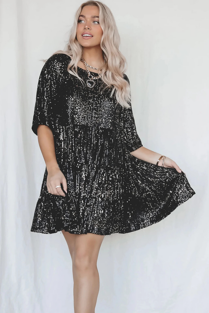 The Sweetheart Sequin Tunic