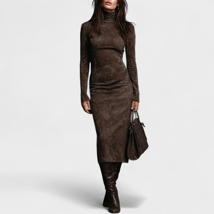 Tavaro | Elegant Suede-style Dress