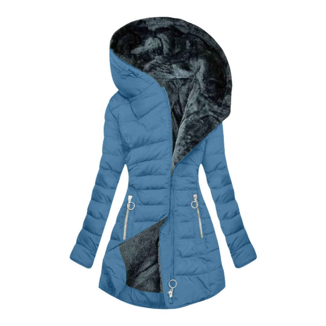 The Cosy Arctic Fox Puffer Jacket