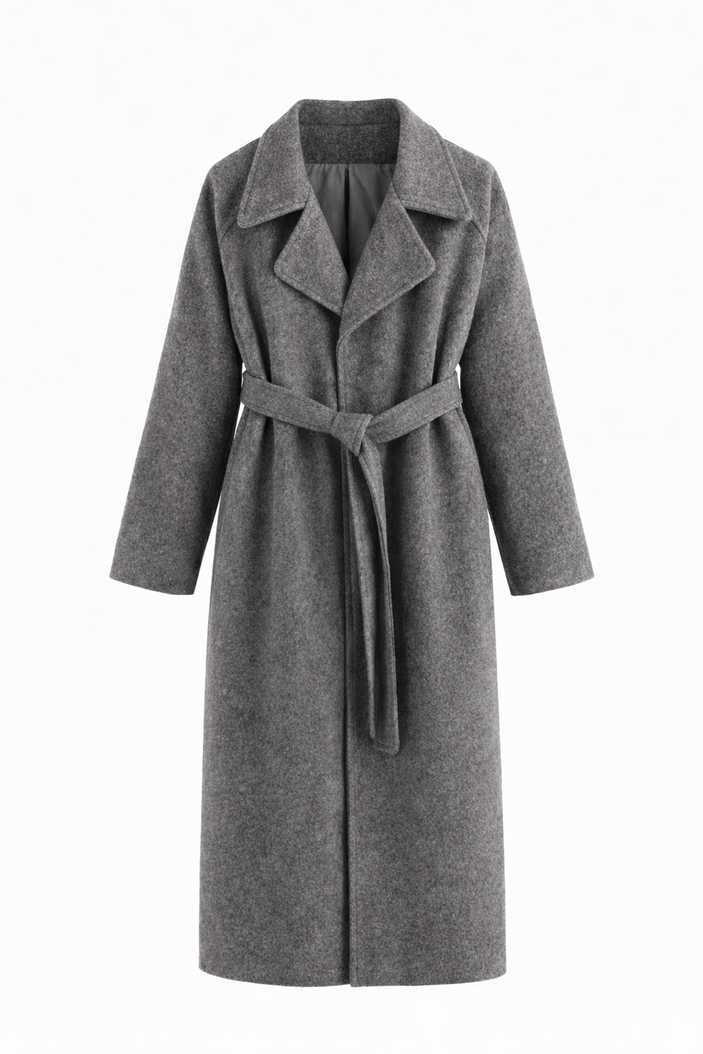 Tavaro | Elegant Belted Long Coat