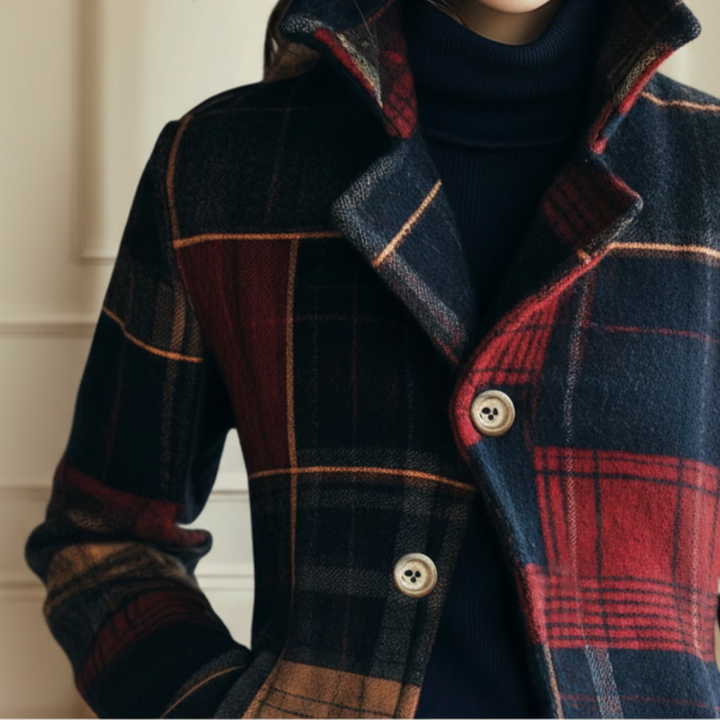 Tavaro | Classic Plaid Wool Jacket