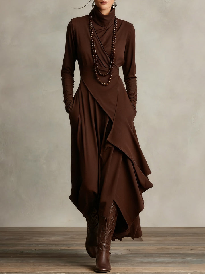 The Luxurious Drape Cowl Neck Jumper