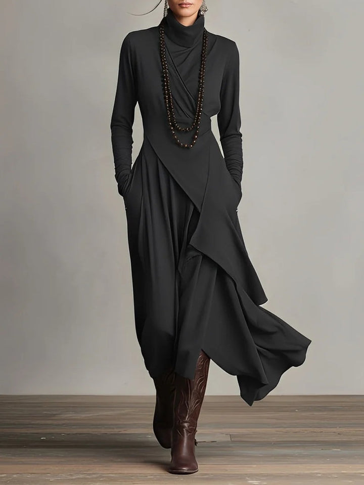 The Luxurious Drape Cowl Neck Jumper