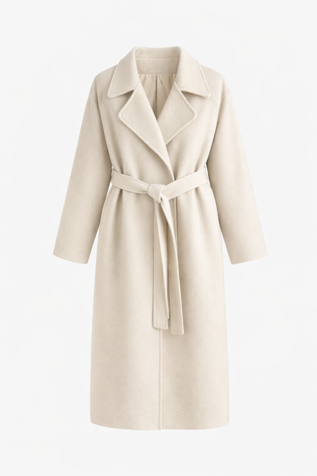 Tavaro | Elegant Belted Long Coat
