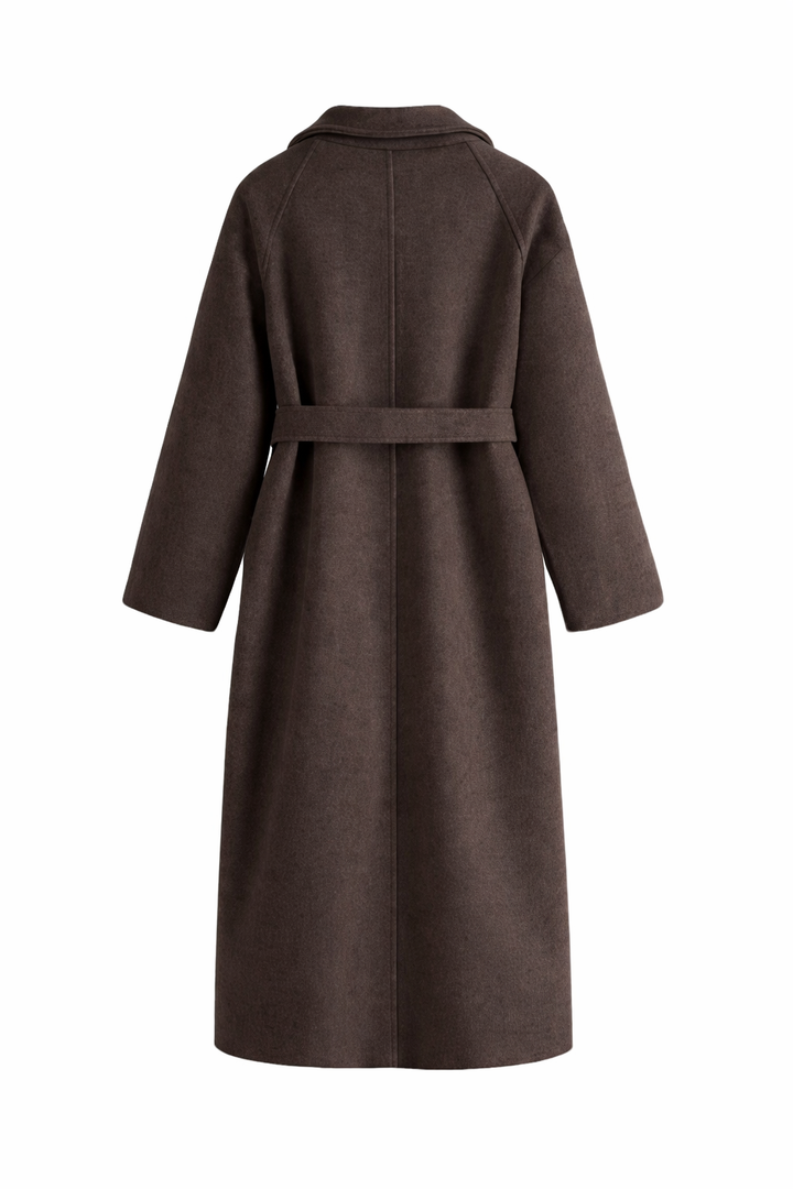 Tavaro | Elegant Belted Long Coat