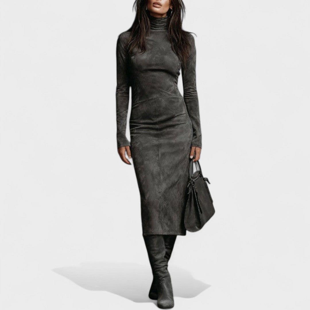 Tavaro | Elegant Suede-style Dress