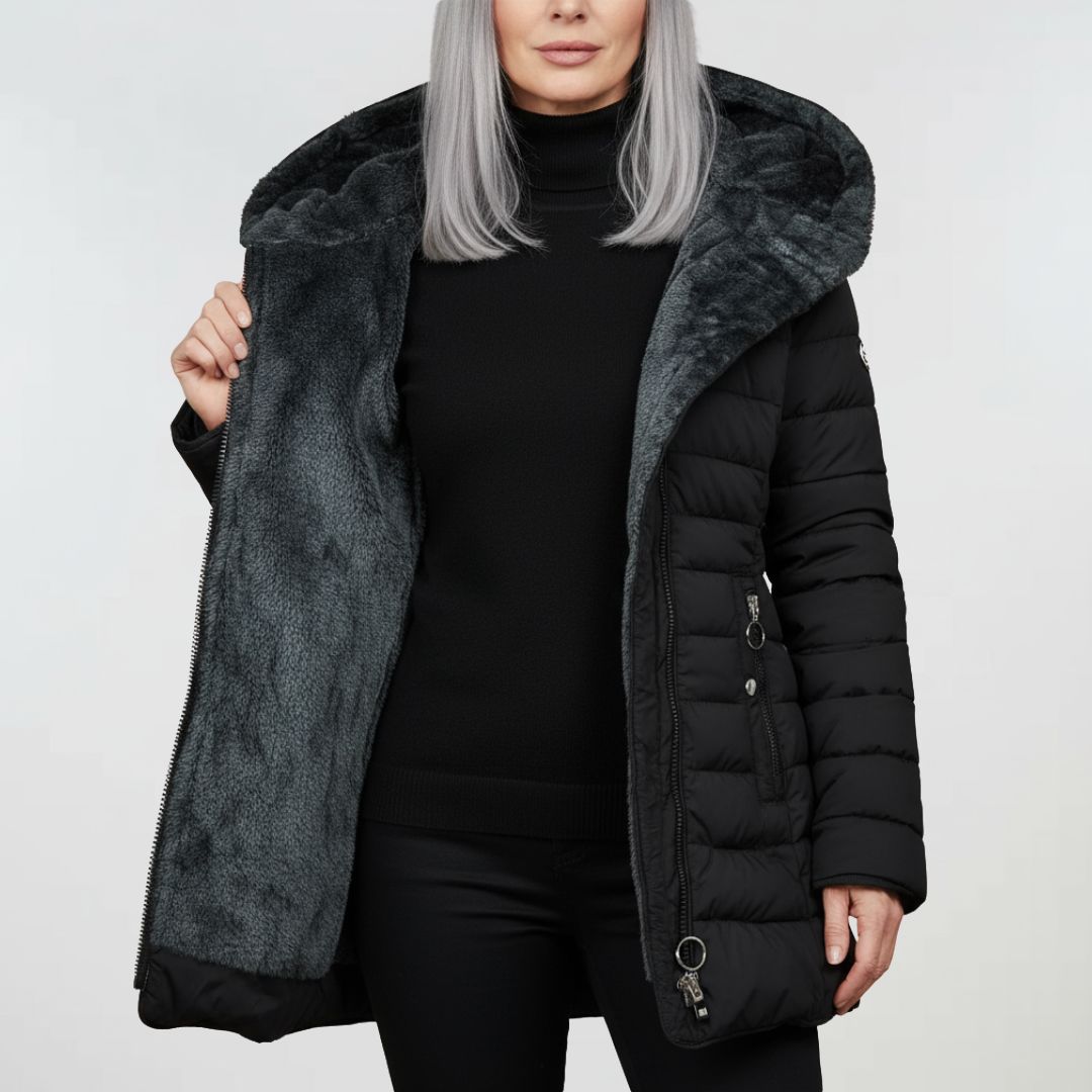The Cosy Arctic Fox Puffer Jacket