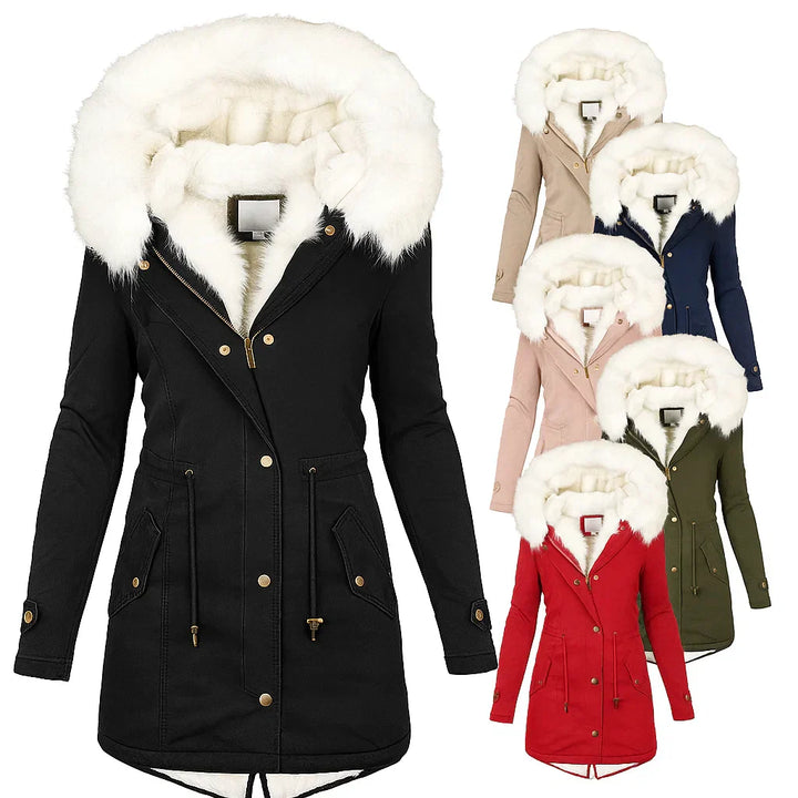 Women’s Faux Fur Lined Winter Parka